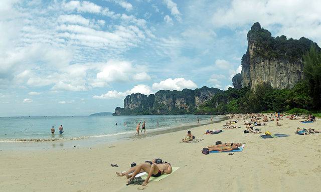 Où voyager en Thaïlande, que voir, que visiter ? 9 Plage de Railay (Rai Leh)